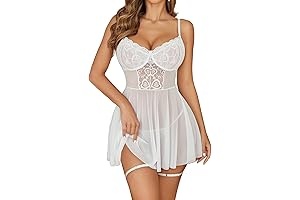 Women's Lace Lingerie Mini Dress