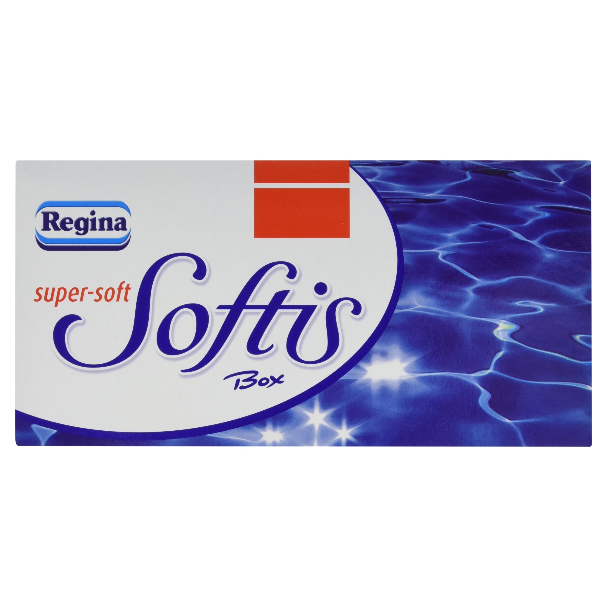 Softis Taschentuch Box, 90 Stück, Zellstoff, 1-lagig, Schachtel