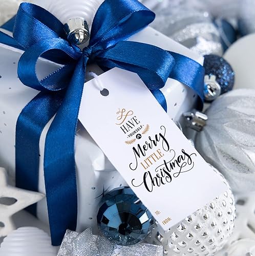 Miniatura 7 de Etiquetas de regalo de Navidad con cuerda, regalo de agradecimiento, etiquetas de nombre de Navidad, etiquetas colgantes de Navidad para regalos,