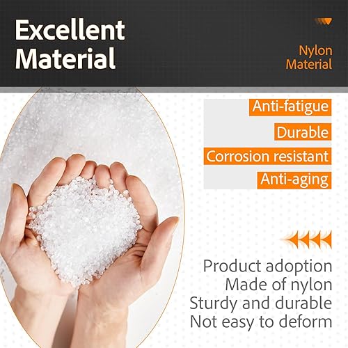 Miniatura 3 de 722106 Bujes de nailon con resorte de hoja para remolque, 9/16 pulgadas de diámetro interior x 1-3/4 pulgadas, ajuste universal (paquete de 4)