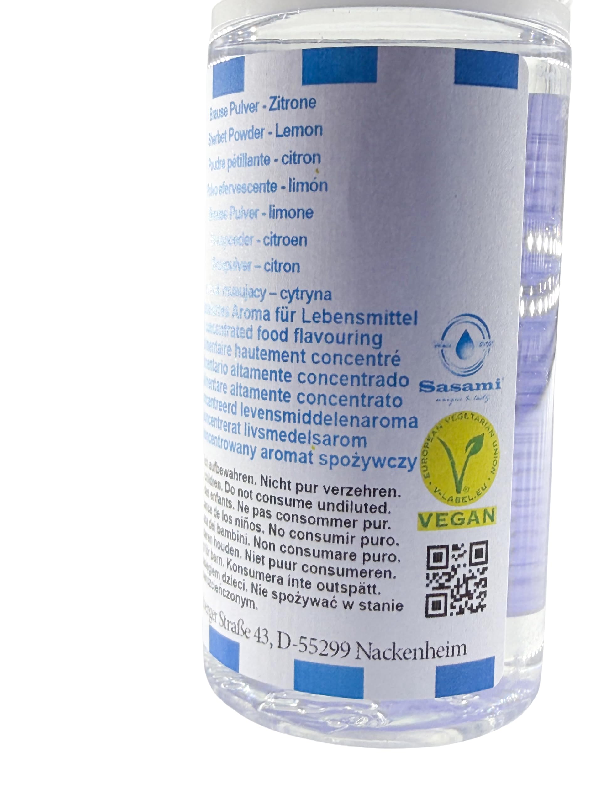 Brause Pulver - Zitrone Aroma Konzentrat - Vegan - Sasami - 100ml