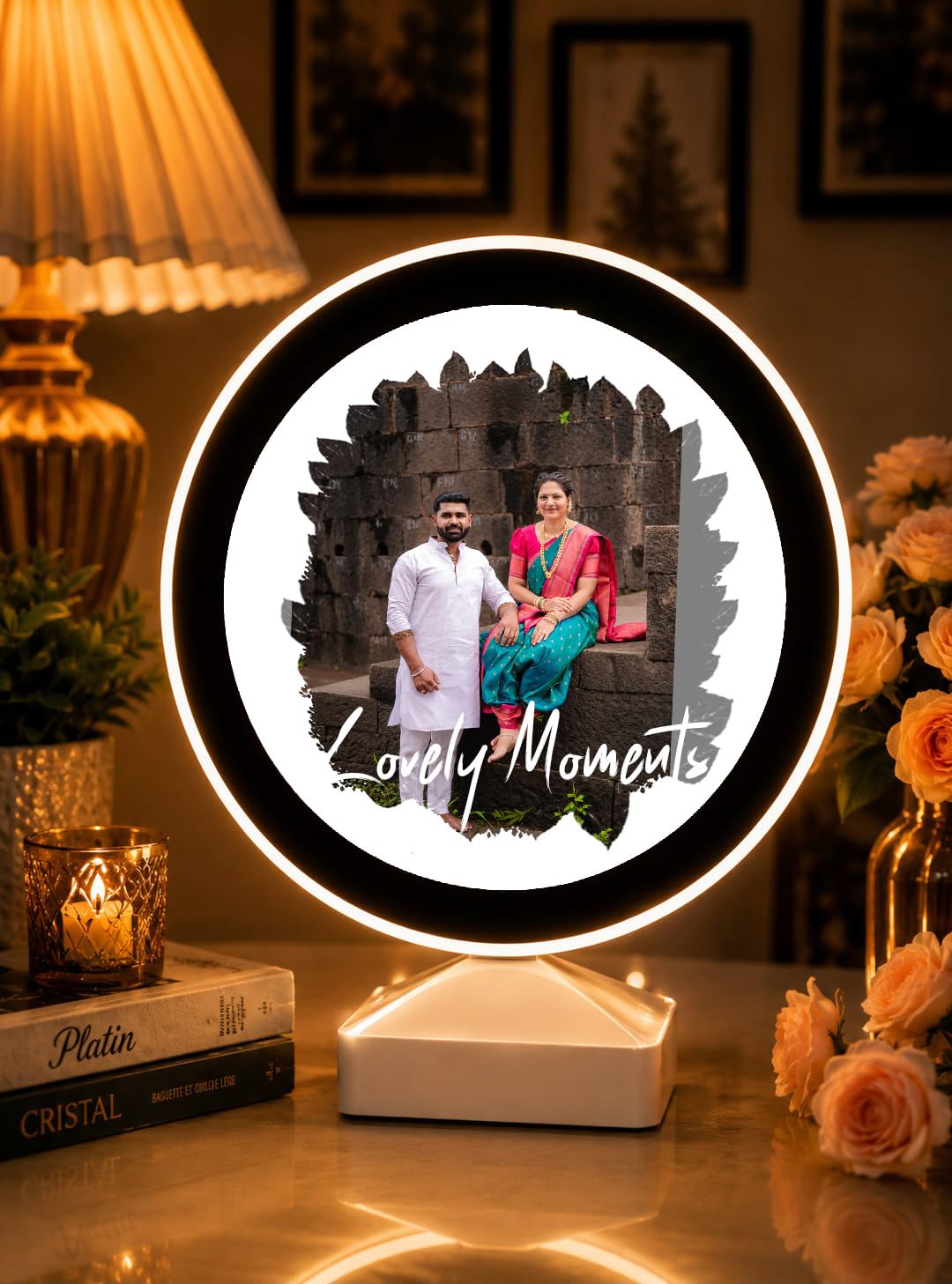 Personalized Magic Mirror Photo Frame - Custom Gift -10 Personalized Magic Mirror Photo Frame - Custom Gift -10
