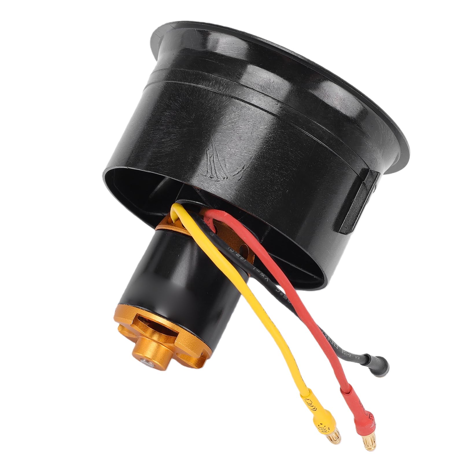 Wentylator Kanałowy 64 Mm z 12 łopatkami, Jednostka EDF 2900 KV z Odpornym na Ciepło Silnikiem Outrunner, Konstrukcja z Tworzywa Sztucznego ze Stopu Aluminium i Miedzi, Zrównoważony