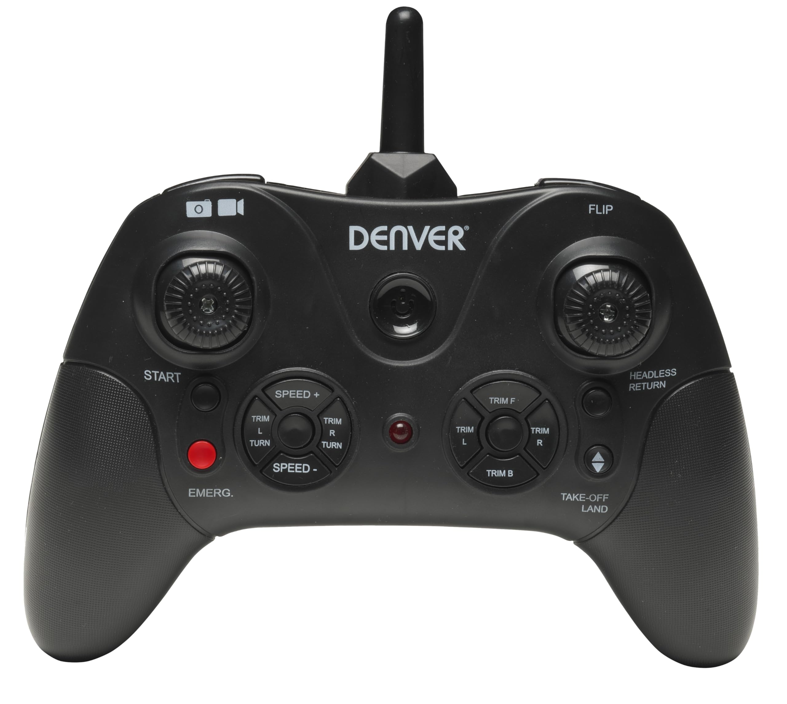 Drone Denver DCH-350 con batteria potente. Fotocamera HD. Funzione di mantenimento dell'altitudine. Tempo di volo per carica: 22 minuti