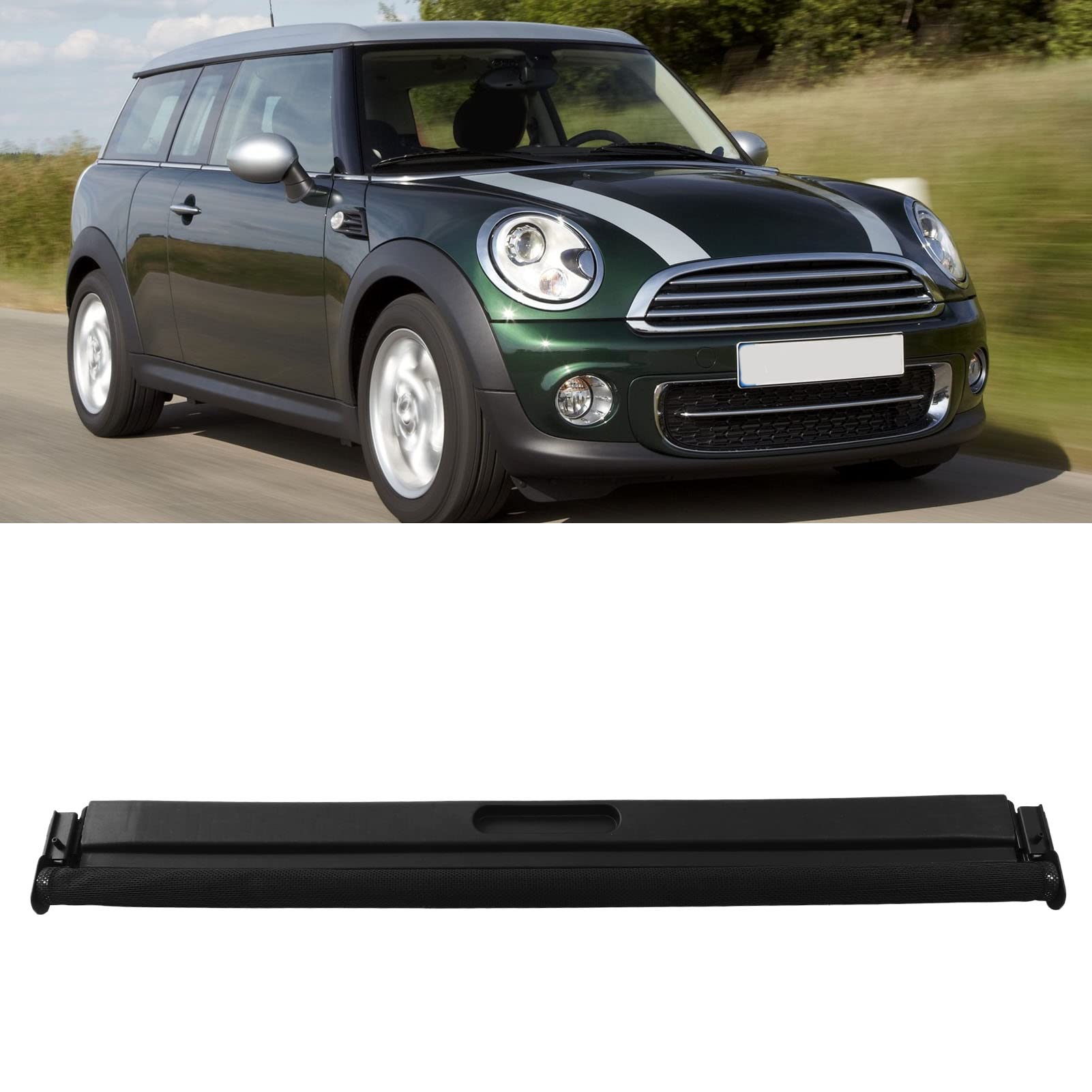 Couverture de Rideau de Toit Ouvrant, Rideau de Toit Ouvrant Arrière 54102755849 Ensemble de Couverture de Pare- Noir pour Cooper R55 R56 2007 à 2016