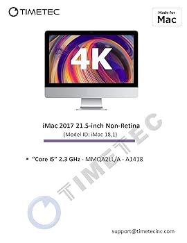 iMac 2017 27インチ メモリ8GB ストレージ2TB iMac (Retina 5K, 27-inch, 2017) - Technical Specifications