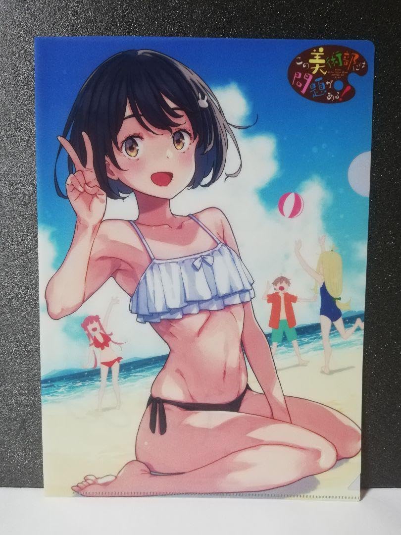 Amazon.co.jp: この美術部には問題がある! A4クリアファイル : 文房具