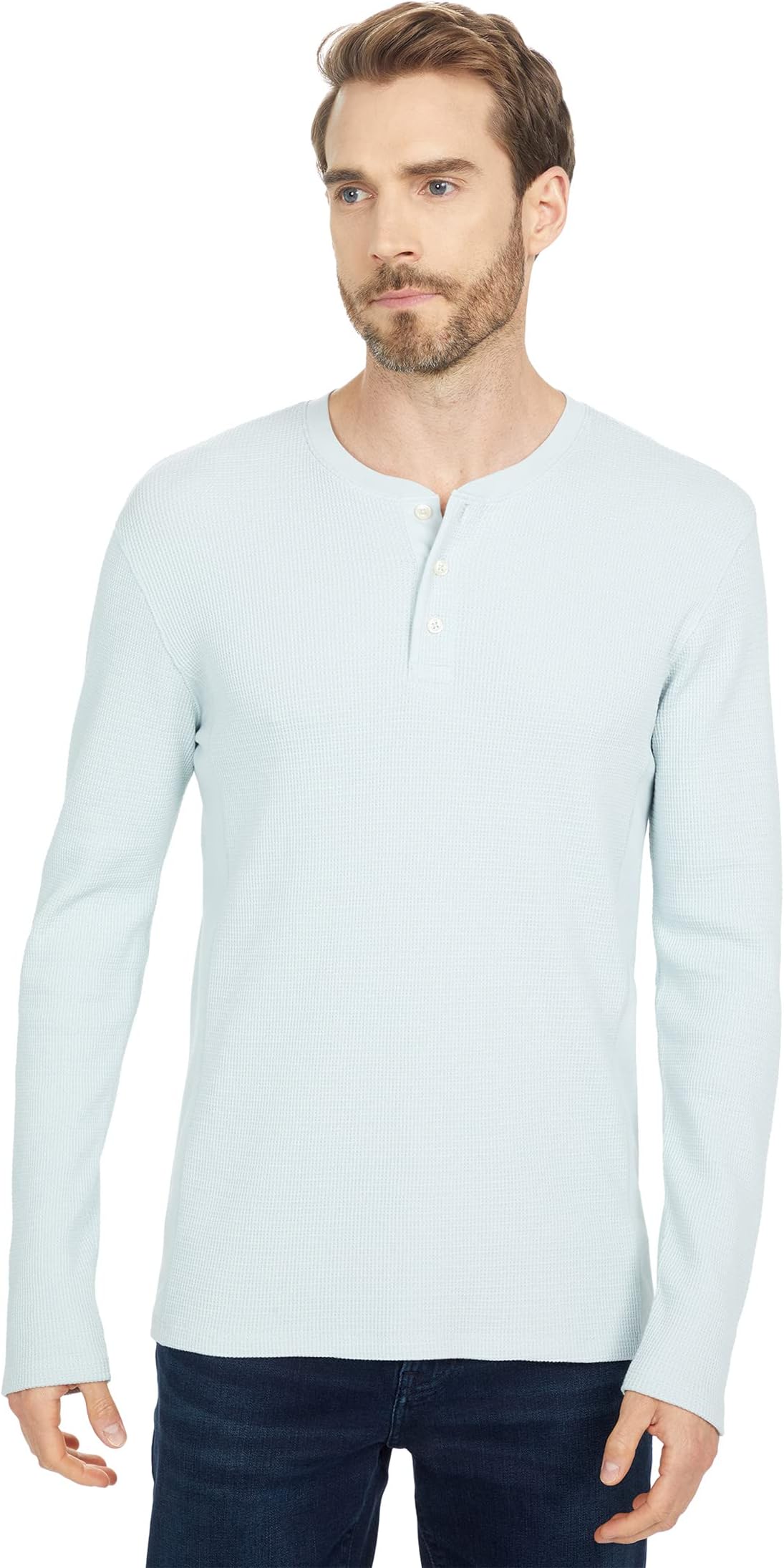 Vince Thermal Long Sleeve Henley 
