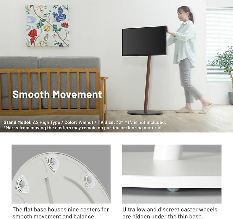 【asahi様】WALL A2 HIGH TYPE WALL Seven Stand A2 High Type | Minimalist Rolling TV Stand