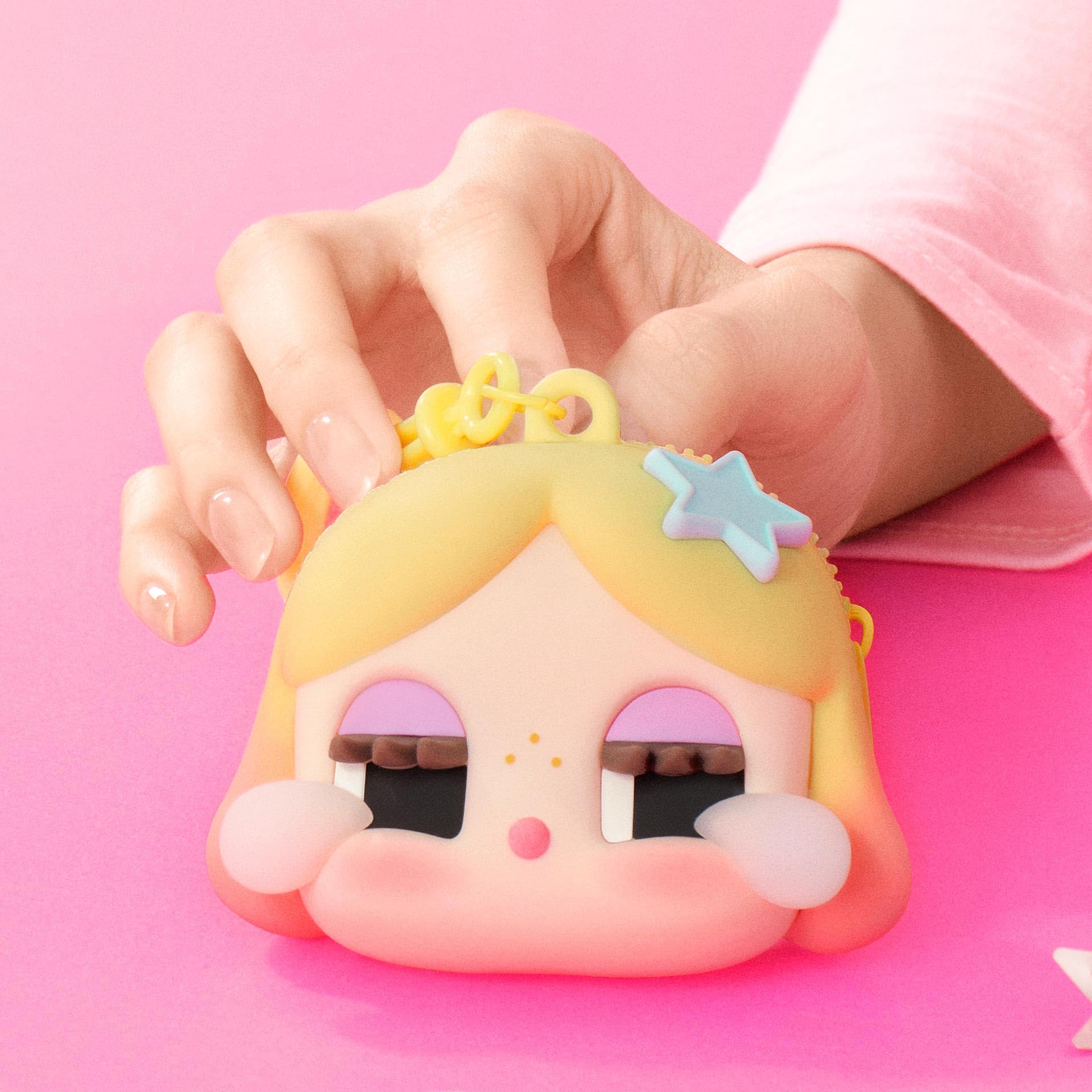 Amazon.com: POP MART Crybaby Shiny Shiny Series-Earphone Case