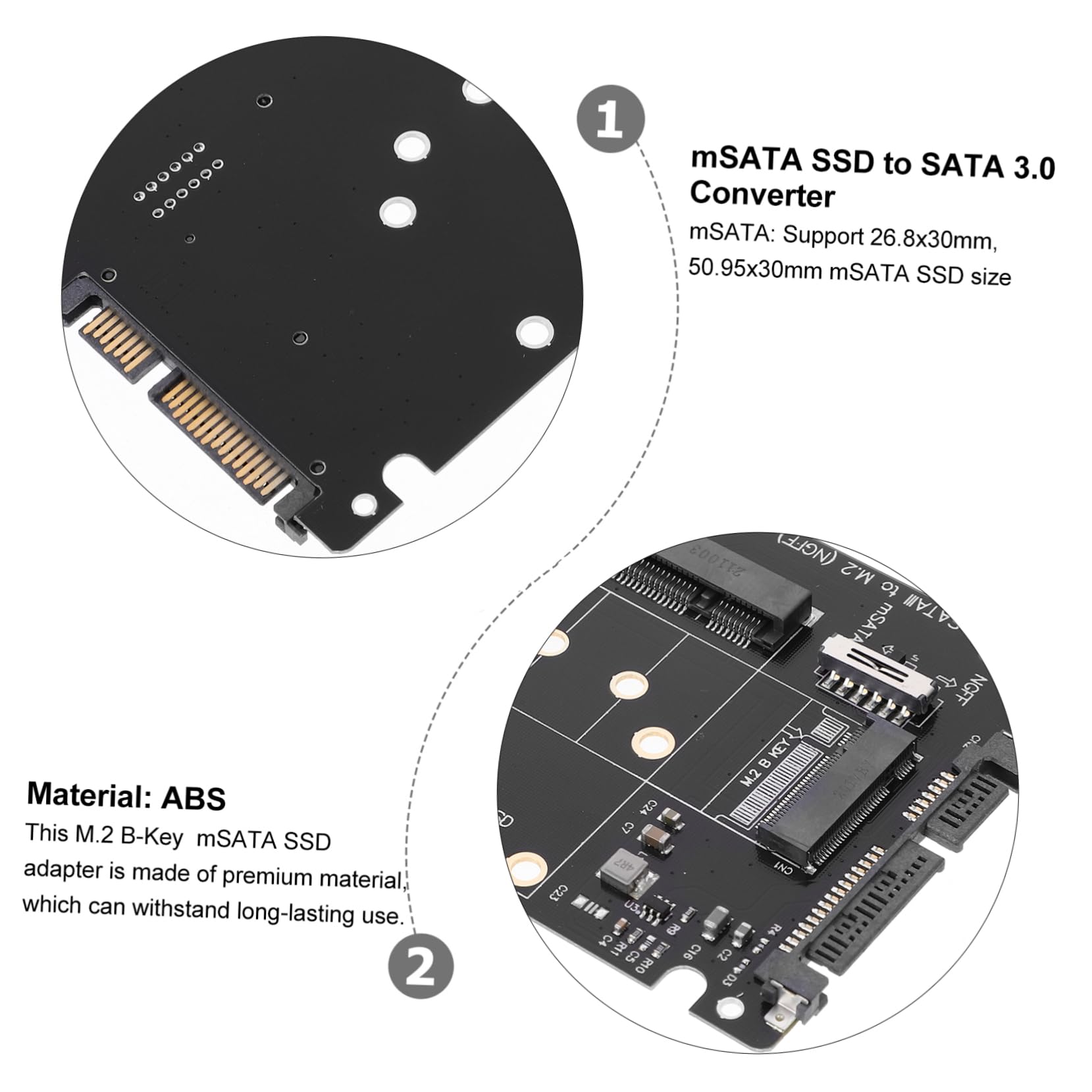 KONTONTY to Adapter Converter for Notebook and Desktop Computers Supports with Data Transfer Up to