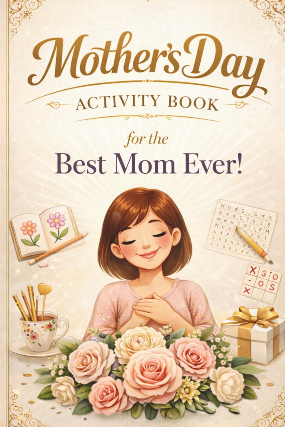 Mother’s Day Activity Book for the Best Mom Ever: A Special Mother’s Day Gift – Filled with Personal Questions, Creative Pages, and Meaningful Memories
