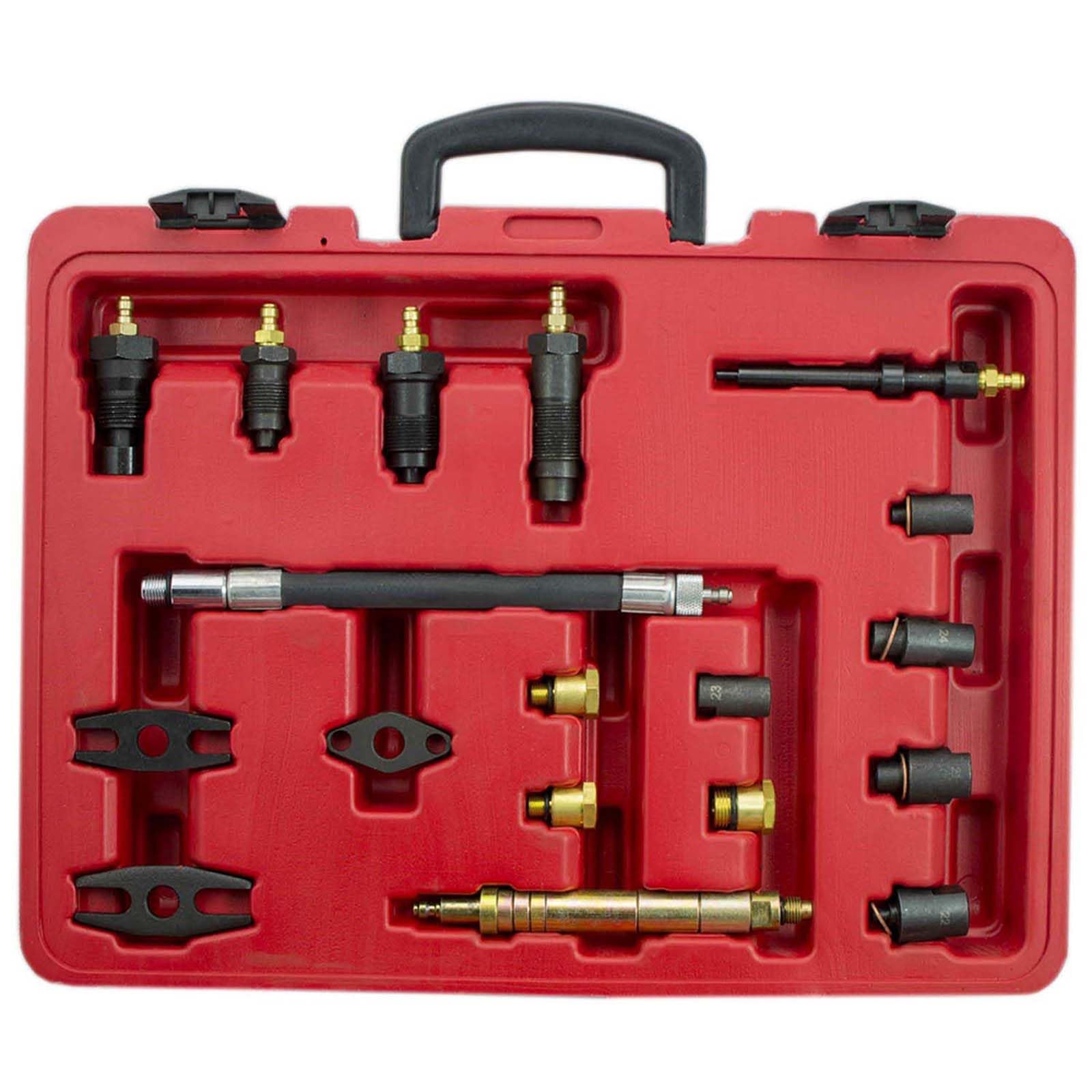 Compresión comprobador de pérdida de presión para motores de gasolina y diésel, 40 Bar/600 PSI, comprobador de pérdida de presión, comprobador de compresión