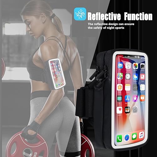 Miniatura 7 de Soporte para teléfono para correr, bolso pequeño para teléfono celular, bolsa cruzada para mujeres y niños, bolsa deportiva para hombres, iPhone,