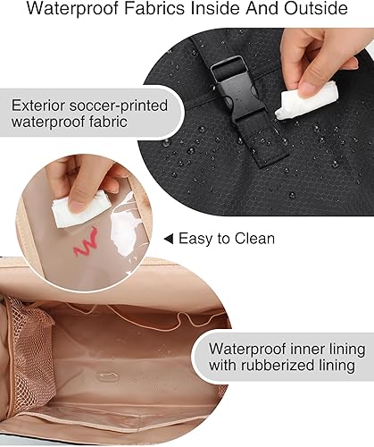 Miniatura 6 de Relavel Neceser colgante para mujeres y hombres, pequeña bolsa de viaje para niñas, tamaño compacto con múltiples compartimentos, kit de viaje