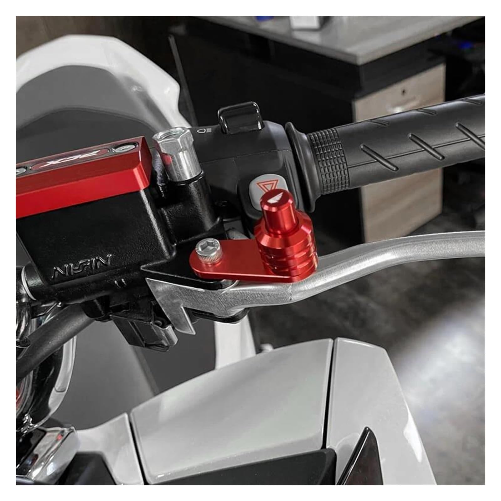 Per H&ONDA Forza 350 750 Nss 350 Pcx 125 150 160 Adv 150 350 Xadv 750 Interruttore Di Controllo Del Freno Di Stazionamento(Black)