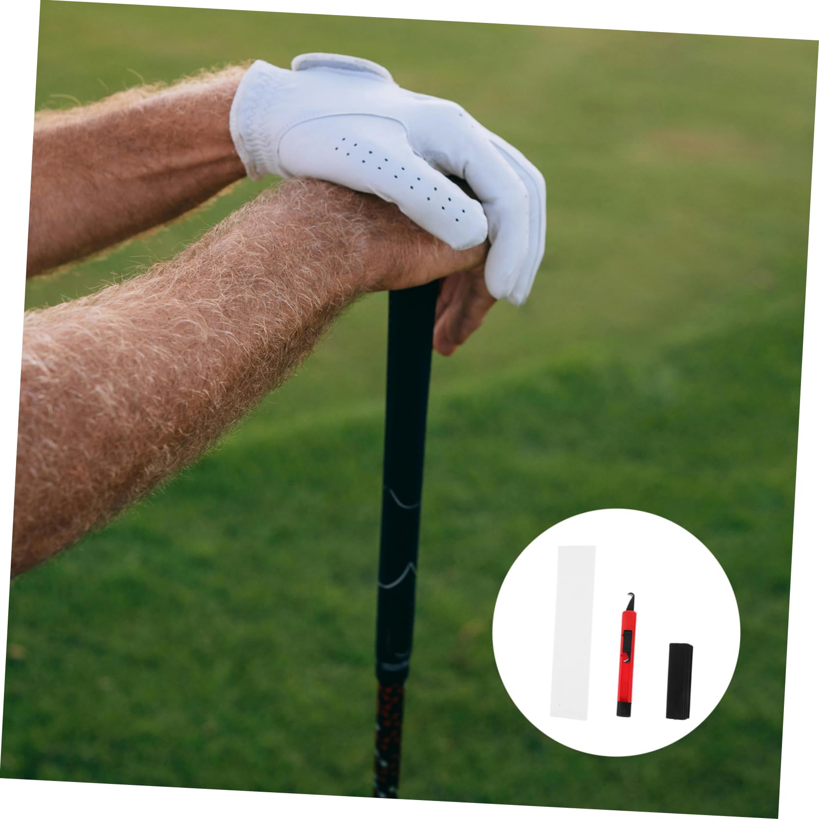 GOOHOCHY Golf Grip Replacement Tool Set Grip Assembly Tape Kit Pole Decal for Golfers