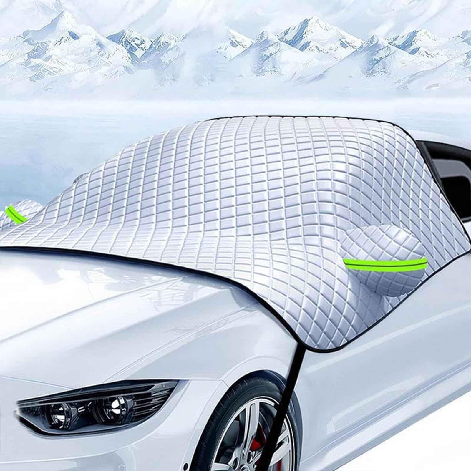 Frontscheibenabdeckung Winter Auto Für Opel Adam Hatchback 2012-2019, Frost Windschutzscheibenabdeckung Faltbar Autoscheibenabdeckung Sonnenschutz Schnee Zubehör