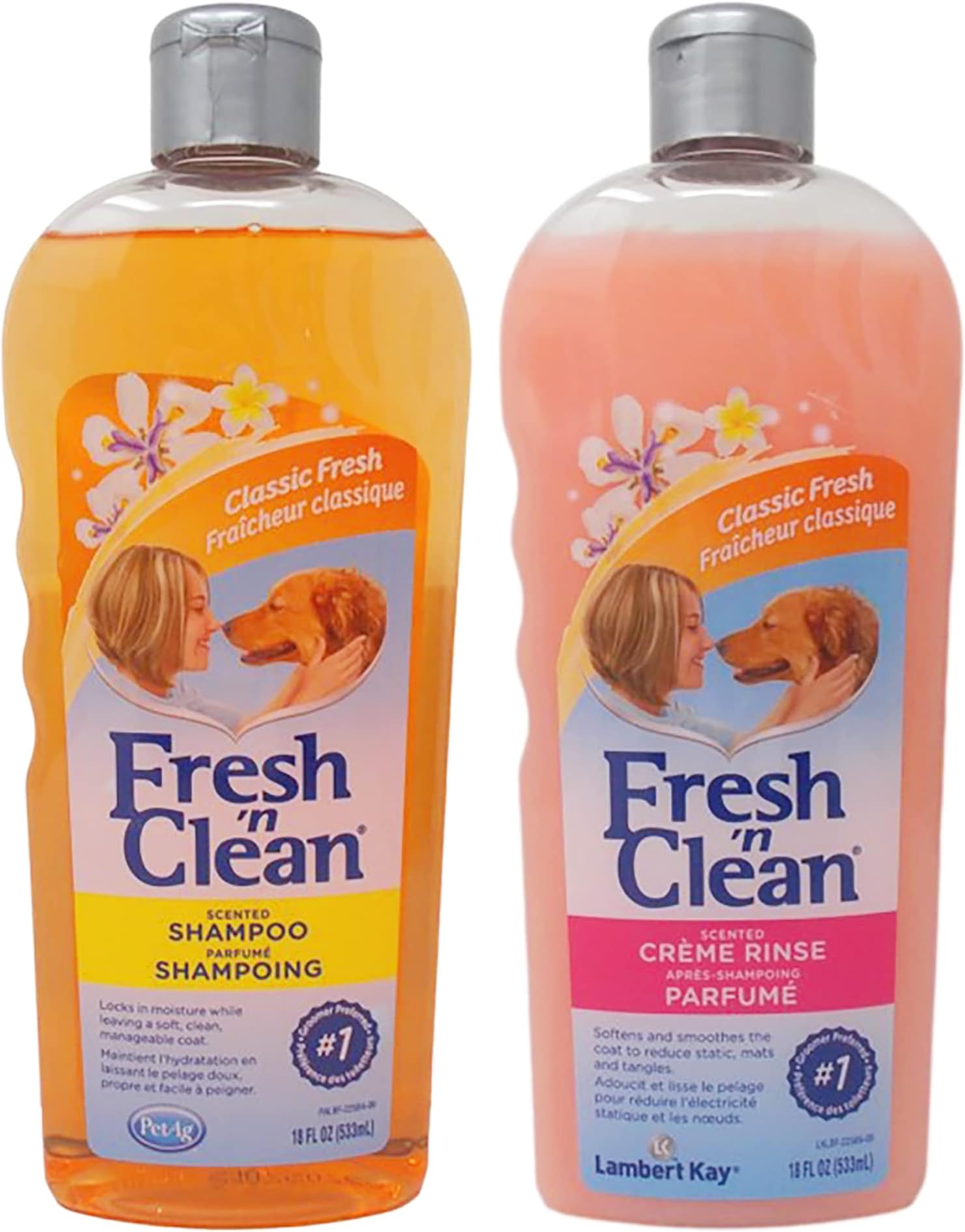 PetAg Fresh 'n Clean Dog Shampoo LongLasting Lavender