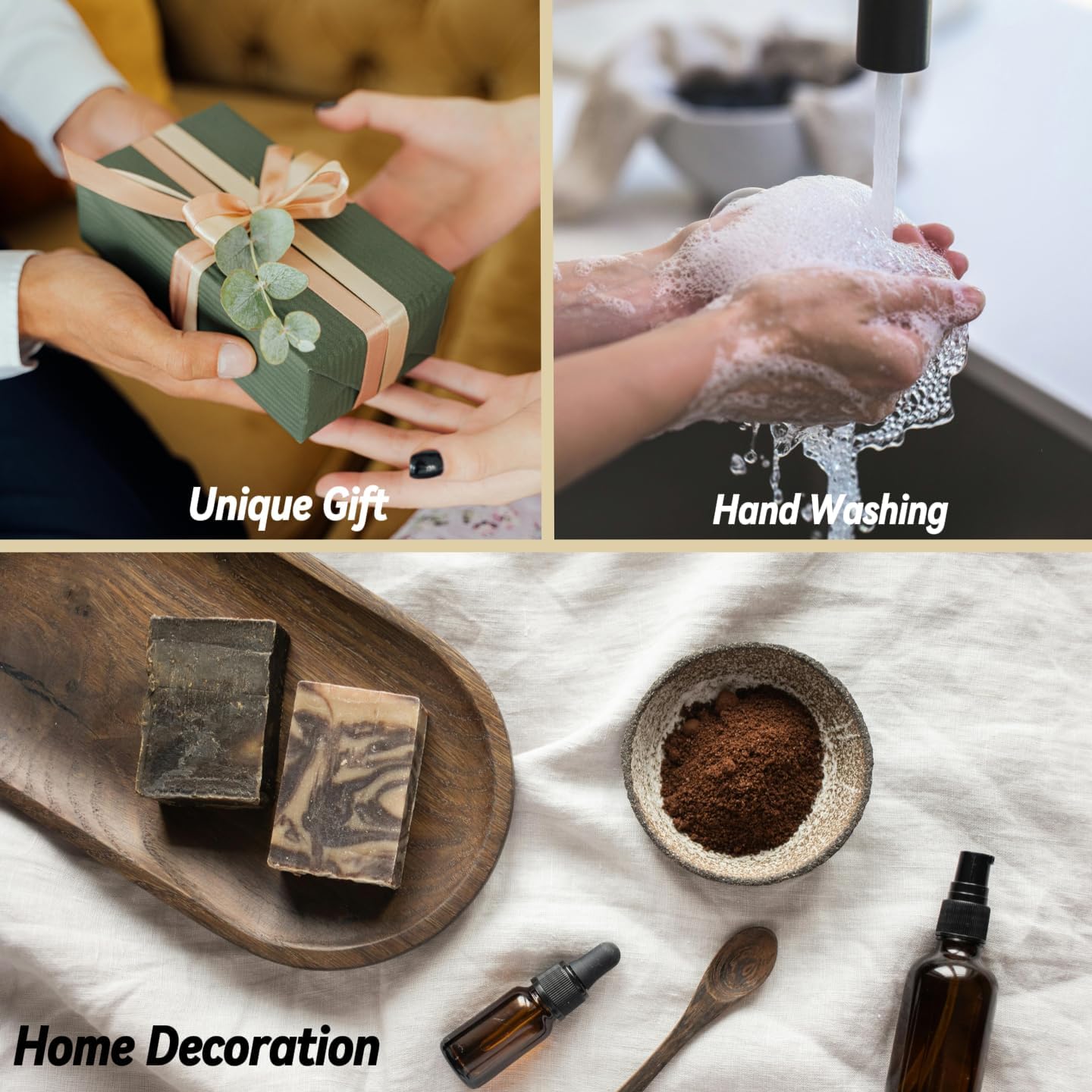 PIUH Melter per sapone con base di sapone da 2,3 kg, kit per la produzione | Base per sapone da 2,3 kg con glicerina e burro di karitè, 1,5 qt di sapone fusore, stampo per sapone e forniture per la