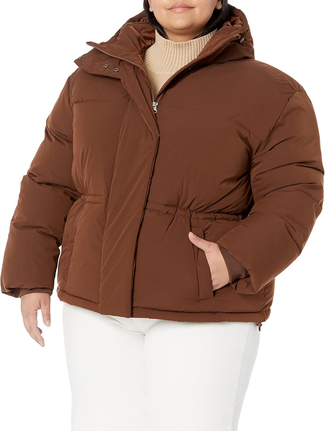 Amazon Essentials Women's Short Waisted Puffer Jacket (Available in Plus Size) - Image 5