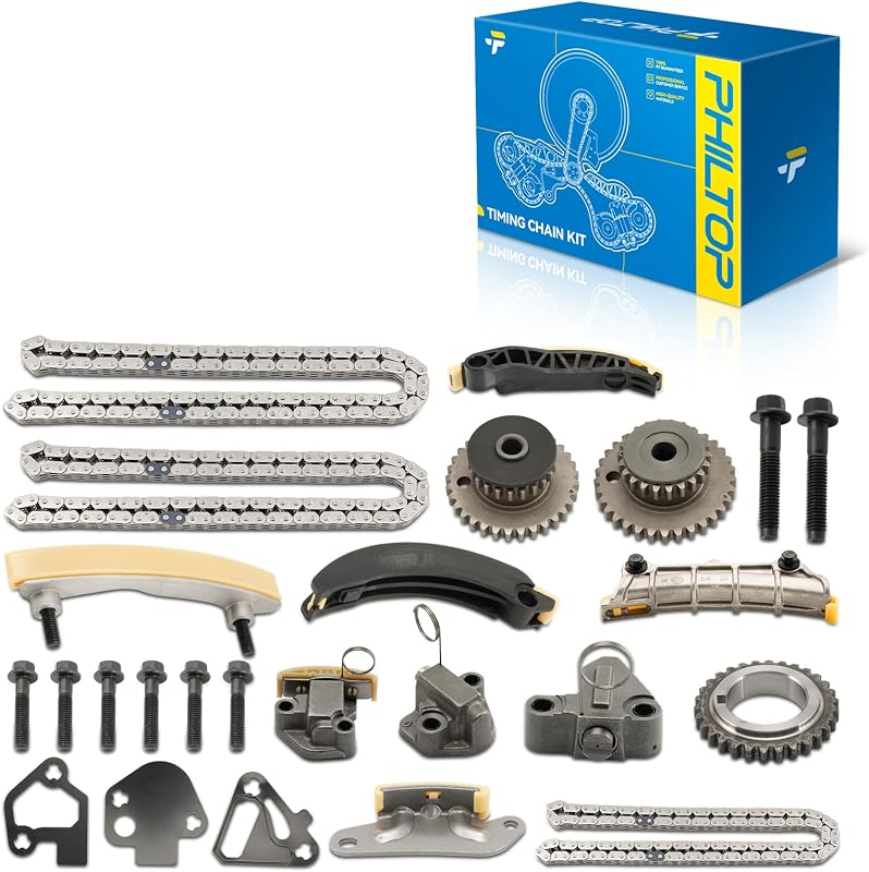 Kit de corrente de comando PHILTOP para Chevrolet, GMC, Buick, Cadillac e outros modelos – Conjunto completo