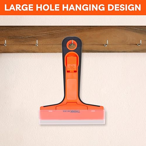 Vista 31 de Herramienta raspadora de cuchillas de afeitar, 3 raspadores de afeitar rosas con 15 piezas de metal y 30 cuchillas de plástico, herramienta