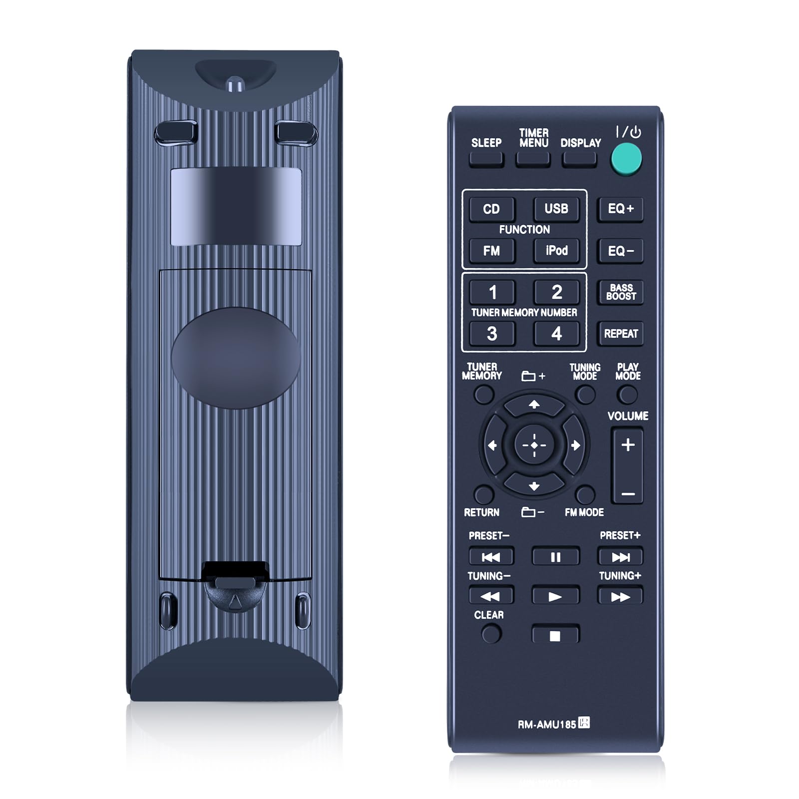 RM-AMU185 Replace Remote fit for Sony Home Audio System MHC-EC619IP SS-ECL5 HCD-EC619IP