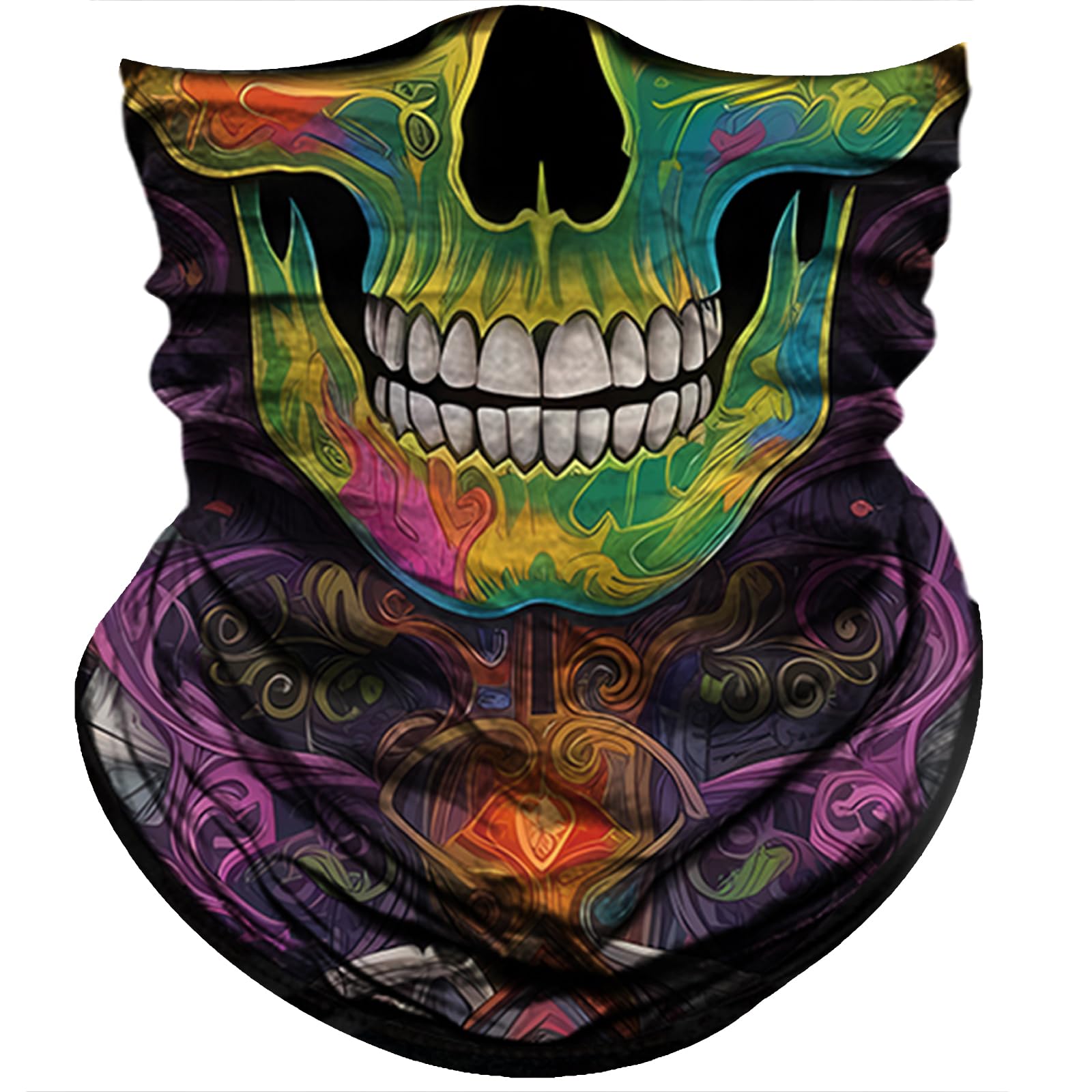 Obacle Bandana Face Mask Neck Gaiter Tube Mask Men Women for Sun Dust Protection
