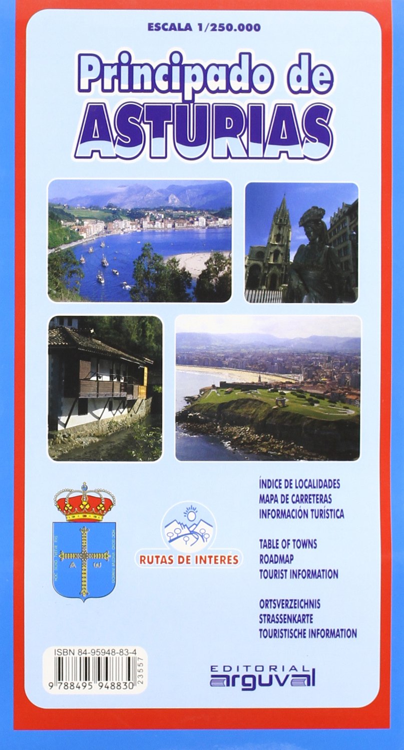 Mapa de Asturias