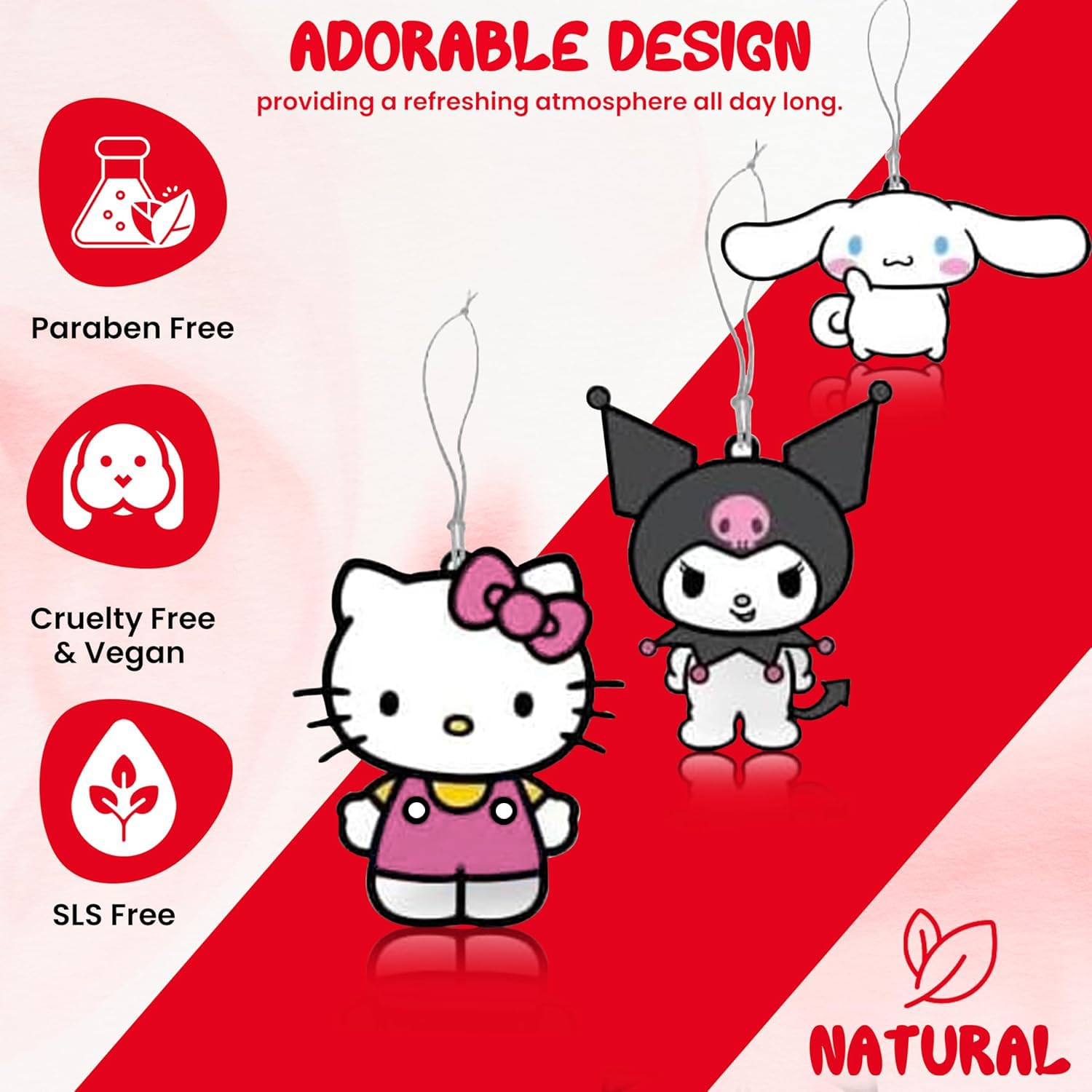 Hello Kitty USBアロマフレッシュナー ブラック Ver. Amazon.co.jp: ハローキティ エアフレッシュナー | シナモロール