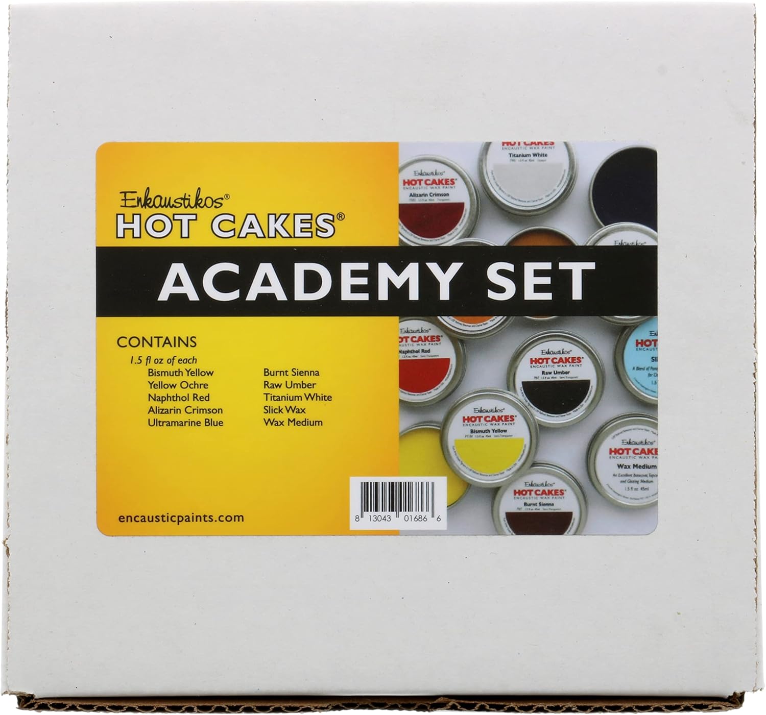Encaustic Wax Paint Set- Academy Hot Cakes Set