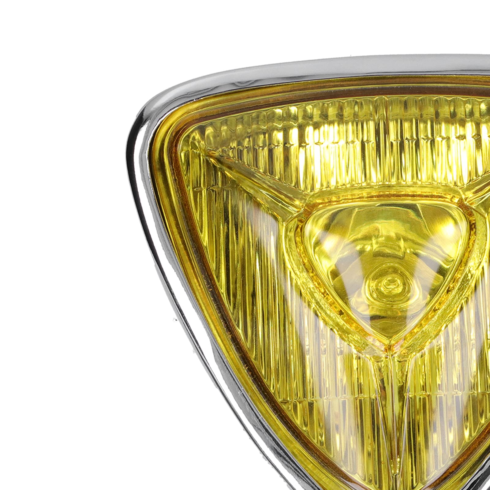 12V LED faro per motocicletta stile retrò triangolo faro impermeabile accessori di modifica universali per fuoristrada ATV 12V LED faro per motocicletta stile retrò triangolo faro impermeabile accessori di modifica universali per fuoristrada ATV