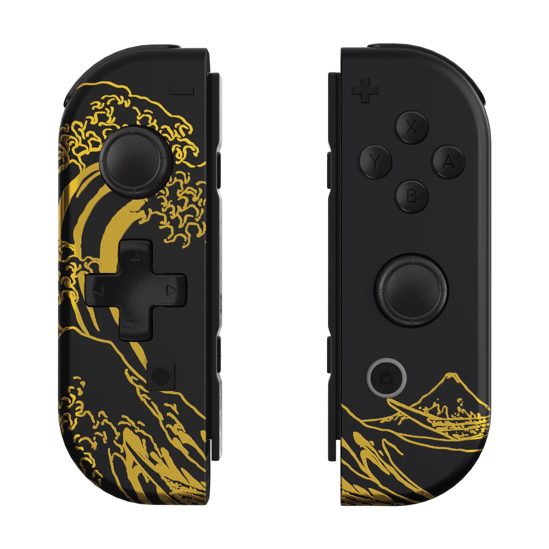 Amazon.com: eXtremeRate The Great Golden Wave Off Kanagawa - Black