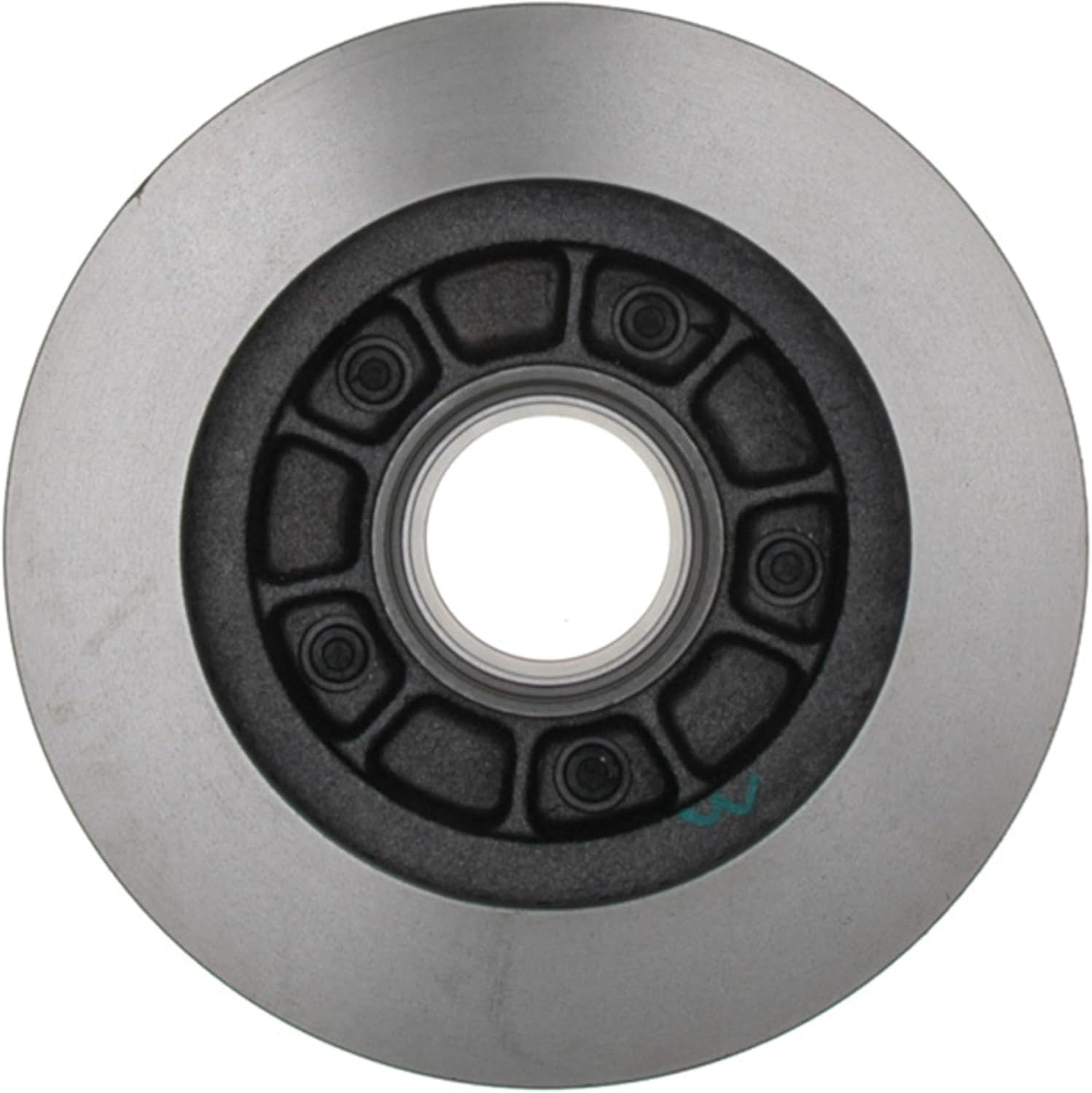 ACDelco Silver 18A237A (19294172) Non-Coated Front Disc Brake Rotor and Hub Assembly