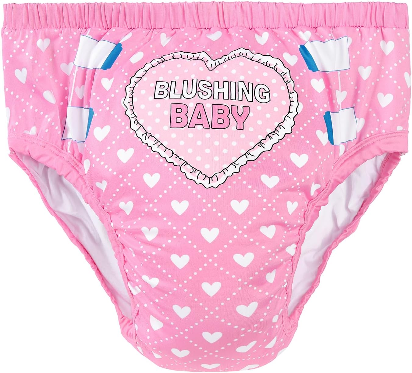 Littleforbig Soft Silky Underwear Comfortable Washable Reusable Adult Training Pants - Blushing Baby - Image 5