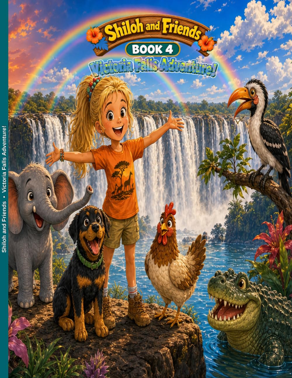 Shiloh and Friends: Victoria Falls Adventure!: A beautifully illustrated children's story about kindness, bravery, and self-acceptance (Ages 6-7) (Shiloh and Friends African Adventures)