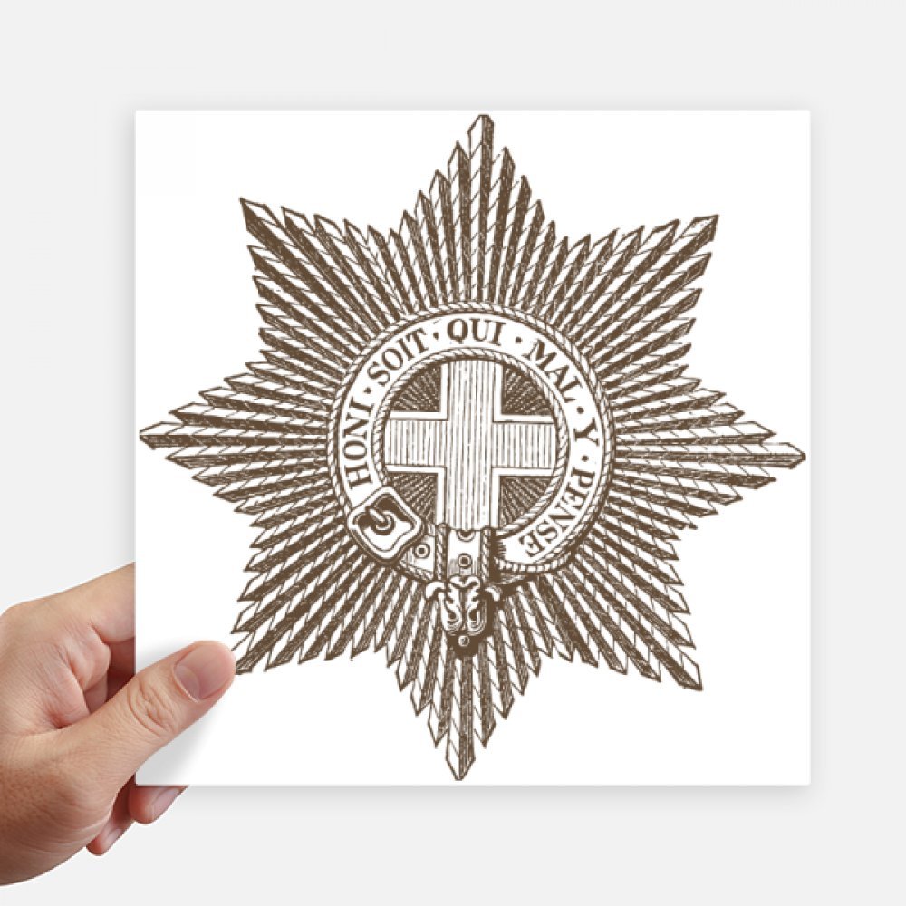Stickers étoile blanche style baroque pour personnaliser votre valise