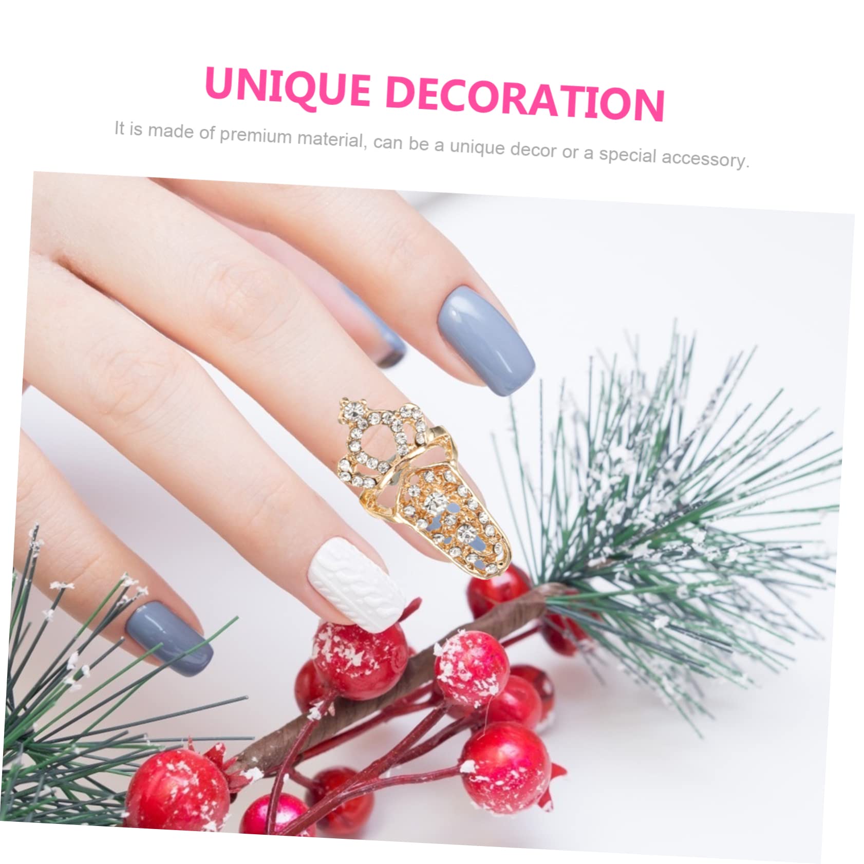 Healvian 48pezzi Decorazioni Per Unghie Accessori Per Nail Art Manicure e Decorazioni Per