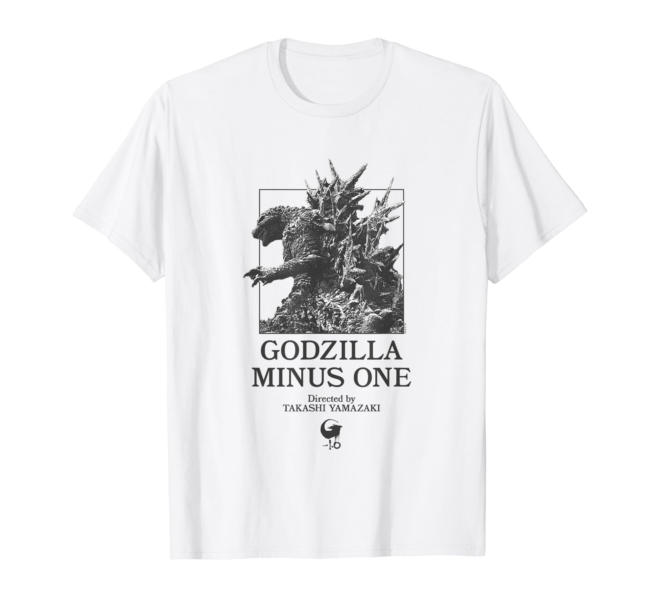 Godzilla Minus One Minimalist Movie Monster Box Poster T-Shirt