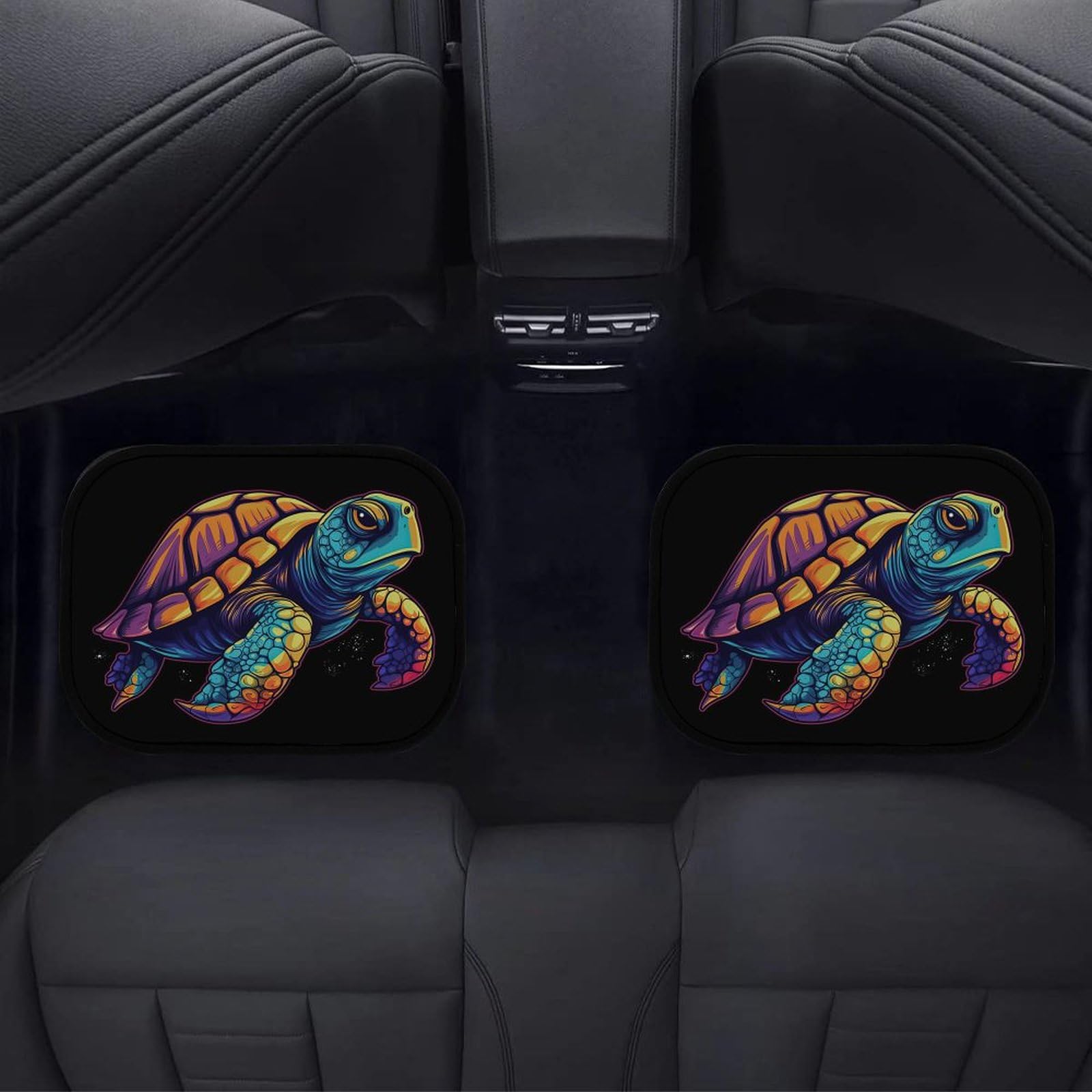 フロアマット　ウミガメ Amazon | トリッピータートルカーフロアマットセット