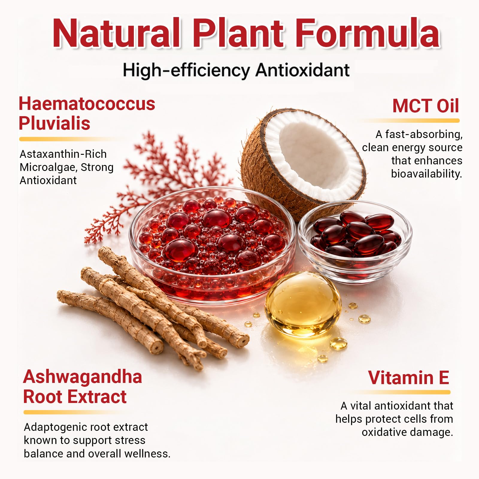 Astaxanthin 24mg with MCT Oil - Max Strength Astaxanthin Supplement — Amazon image 2