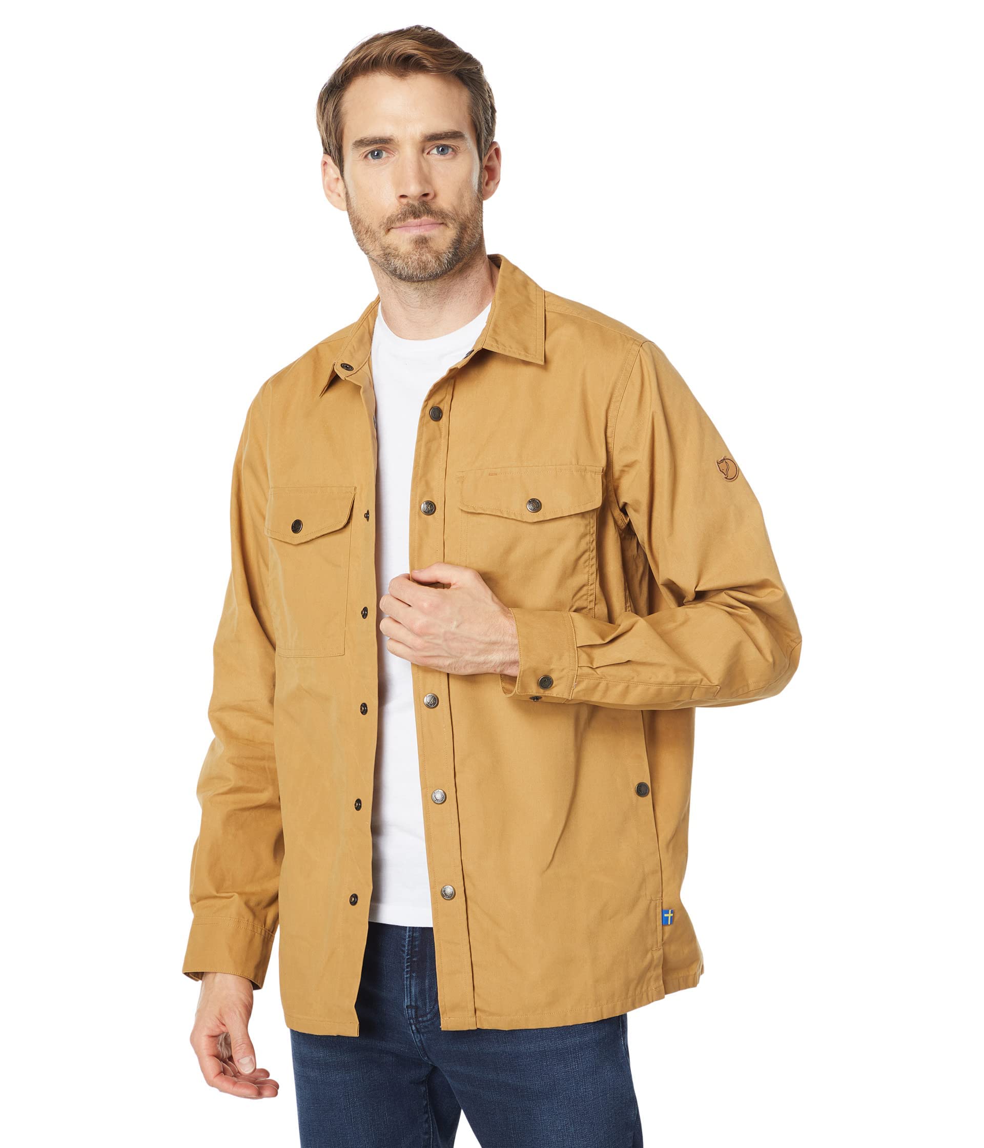 Fjällräven F90655-232 Singi Overshirt, Men, Buckwheat Brown, S