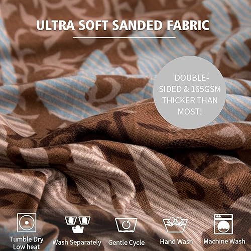 Miniatura 5 de Gute - Fundas de asiento para silla con amarras elásticas y botones, desmontables, lavables, protectores de silla tapizada para el comedor, fundas