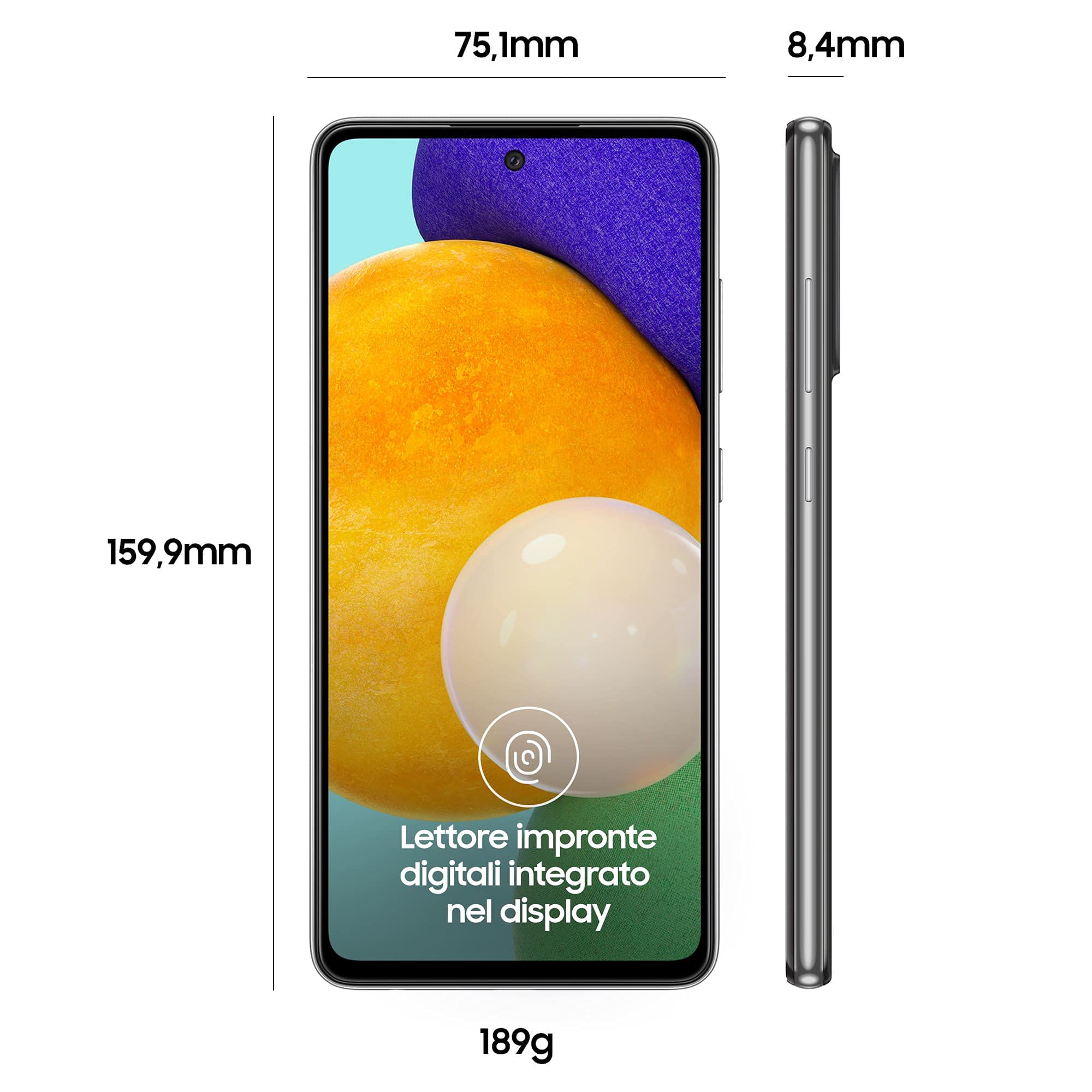Samsung Galaxy A52 Riciclato 128GB 6GB RAM White - Dettaglio