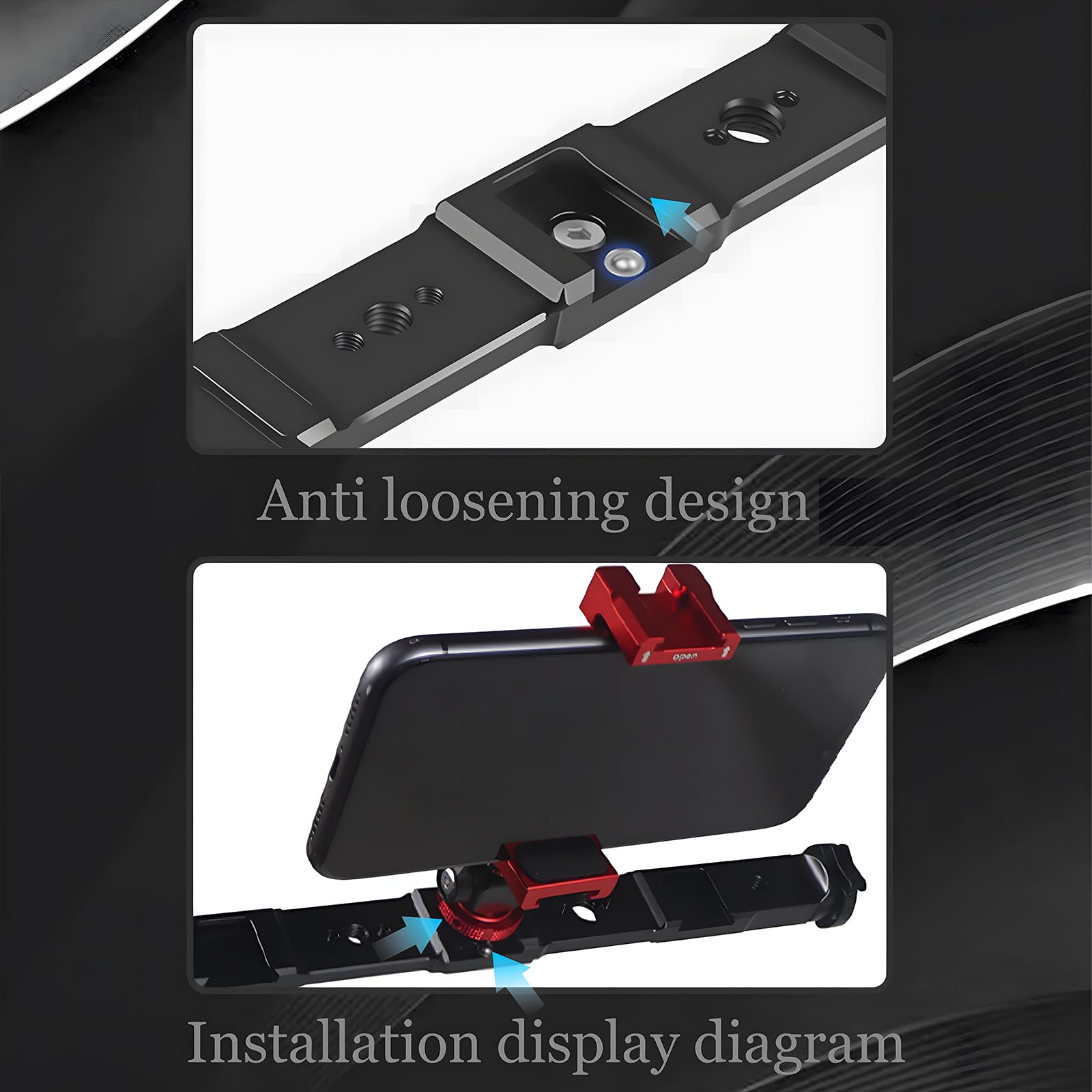Divisor De Zapata Doble Para Cámara Réflex Y Videocámara – Barra De Extensión Con Dos Zapatas, Compatible Con Canon Y Nikon I-TTL, Soporta Hasta 3 Kg, Ligero Y Compacto