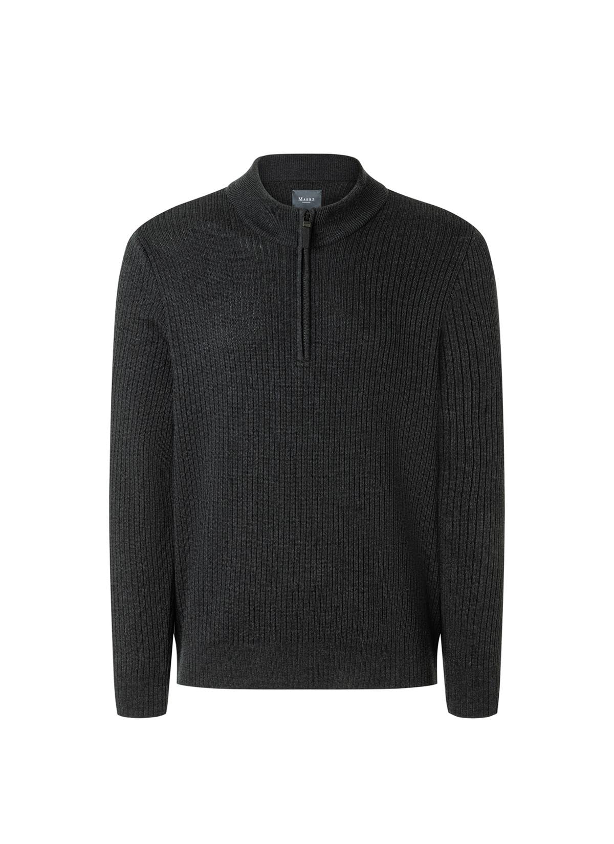 MaerzMen's Troyer 494400_591 56 Pullover Sweater, Charcoal, 46