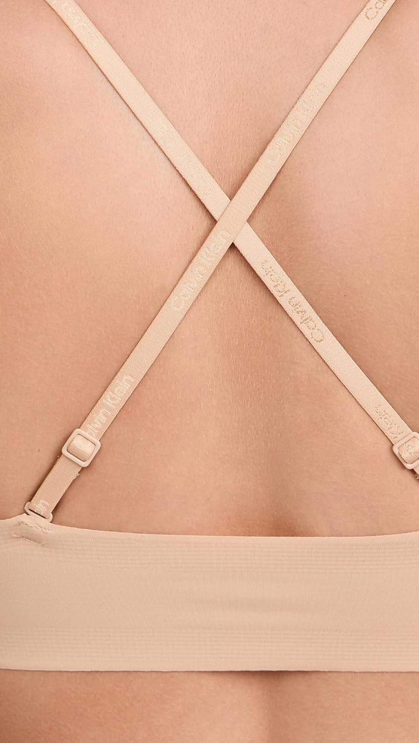 Calvin Klein Womens Invisibles Gel Wire Lightly Lined Bralette - Image 5