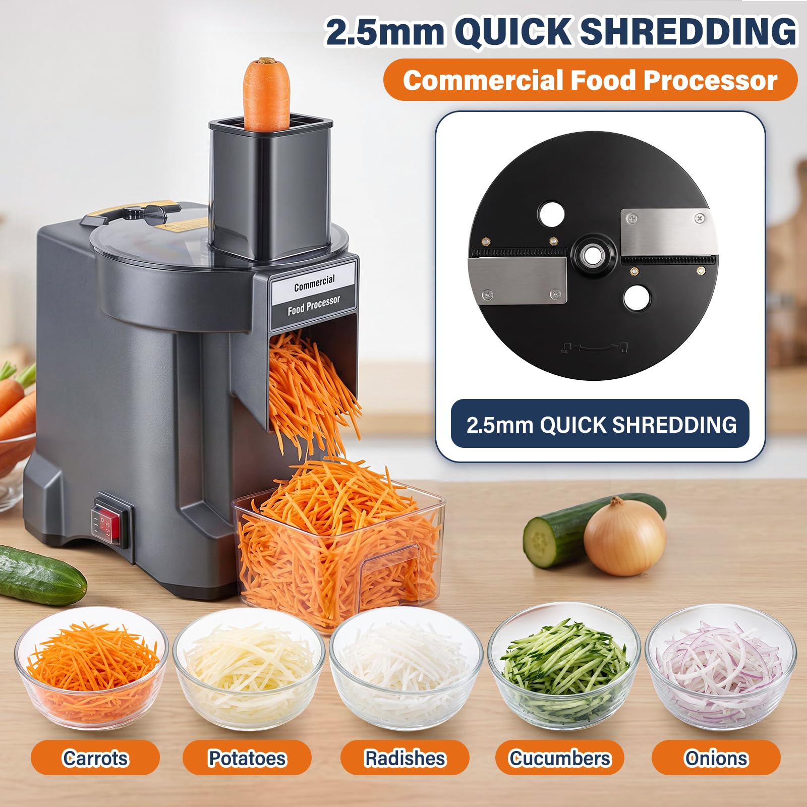 Cortador de dados eléctrico, cortador de verduras, cortador de verduras