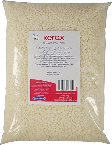 Miniatura 6 de Mouldmaster KeraSoy - Pellets de cera para pilar, 8.8 lbs, color blanco hueso